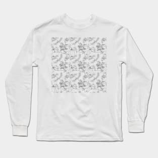 Floral Pattern Long Sleeve T-Shirt